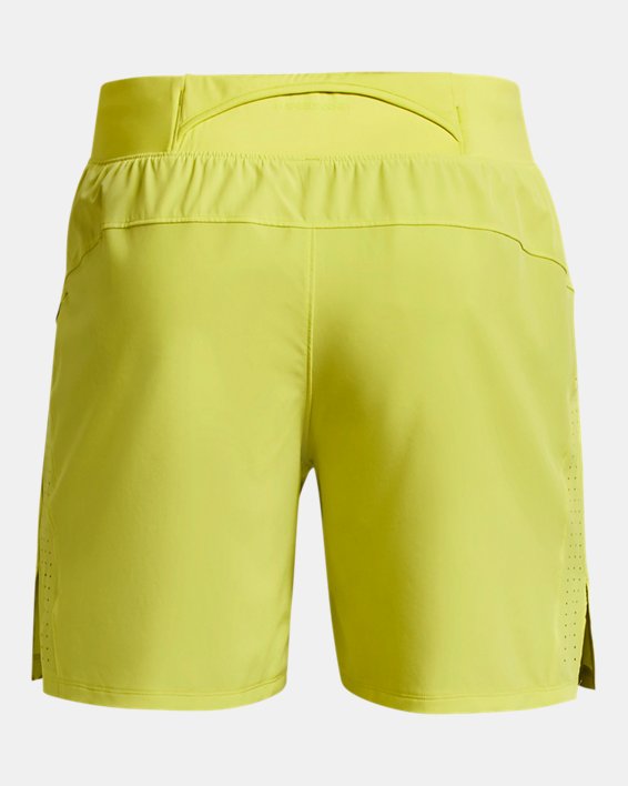 Shorts de 18 cm UA Launch Elite para hombre, Yellow, pdpMainDesktop image number 8